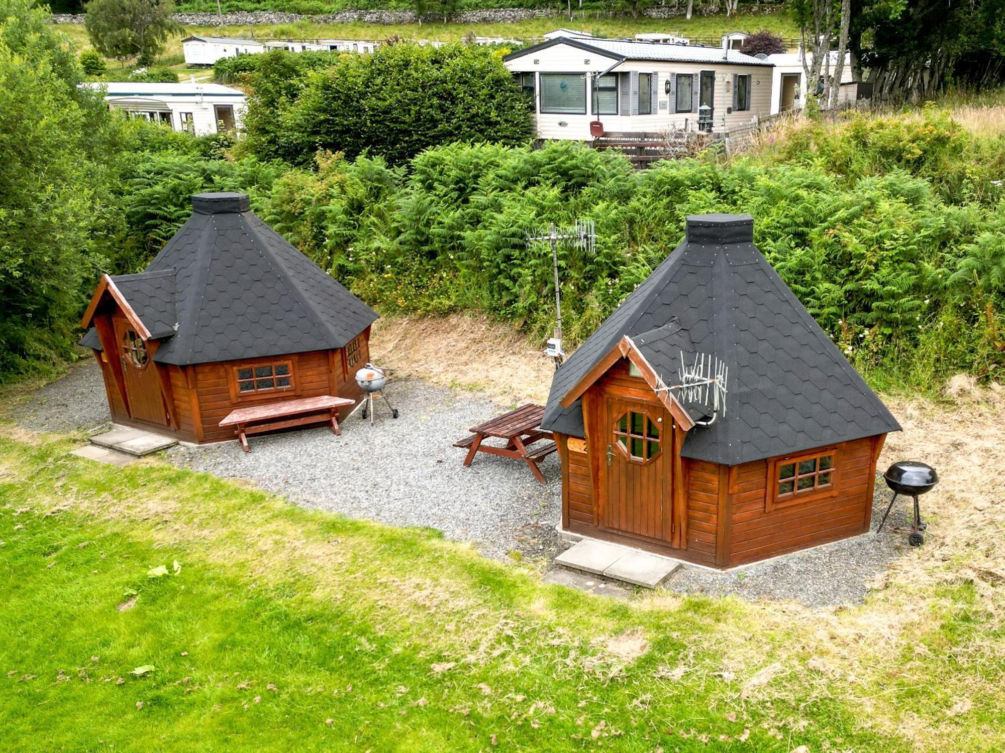 Cruachan Caravan And Camping Farm 基林 外观 照片